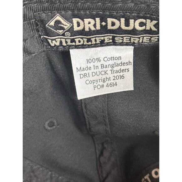 2016 Dri-Duck Wildlife Series Men's Brushed Cotton Black Buck Cap NWOT - Picture 8 of 8